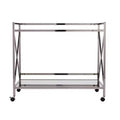 Maxton Bar Cart - Silver/Charcoal - SEI
