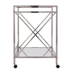 Carrello da bar Maxton - Argento/Antracite - SEI