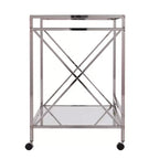 Carrello da bar Maxton - Argento/Antracite - SEI
