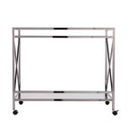 Carrello da bar Maxton - Argento/Antracite - SEI