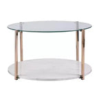Avenida Cocktail Table - Glam Style - Gold - SEI