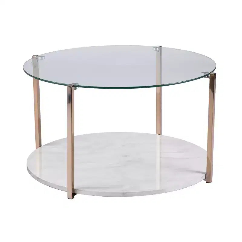 Tavolino da cocktail Avenida - Stile glamour - Oro - SEI