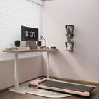 NAYSAYE Walking Pad Spacious Running Area 220 lbs Weight Capacity for Home or Office Workouts, Pink, 47.64*19.09*4.92