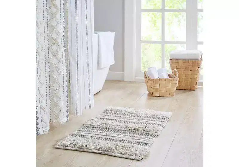 MAYEERTY Specchio decorativo con cornice in legno massello 24 x 36 angoli arrotondati per camera da letto, bagno, soggiorno, marrone giallastro
