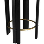 Meridian Furniture,Harrison Black Vegan Leather Counter Stool