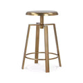 Meridian Furniture,Lang Gold Iron Counter/Bar Stool