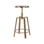 Meridian Furniture,Lang Gold Iron Counter/Bar Stool