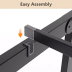 Karl Home 14 inch Height Twin Size Bed Frames Heavy Duty, Metal Platform Bed No Box Spring Needed