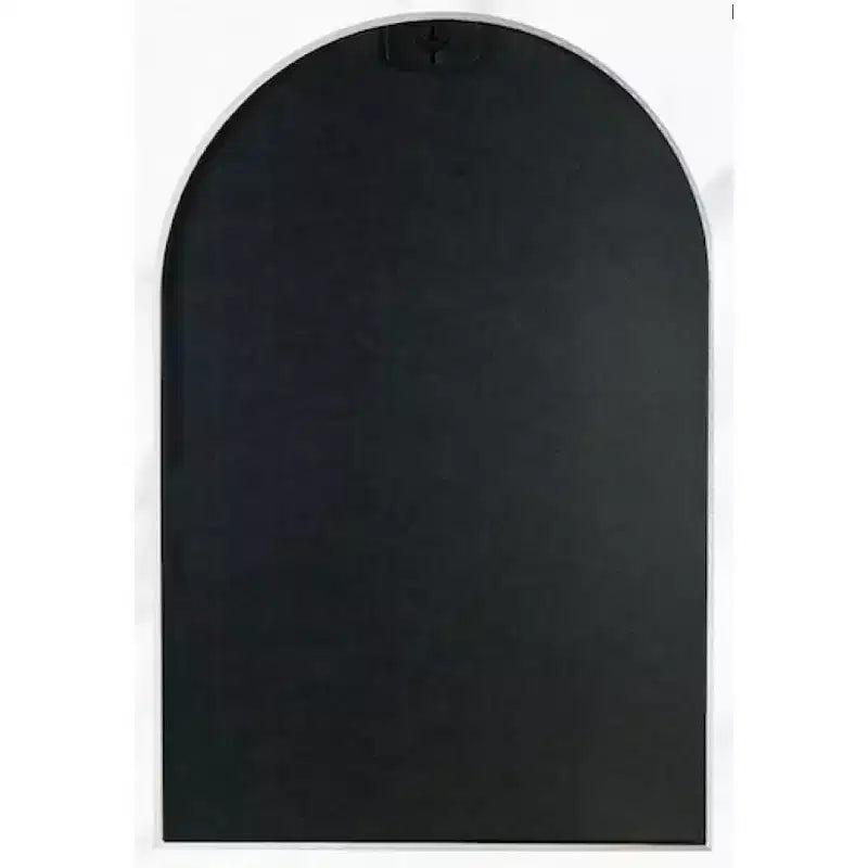 Gold Arched Bathroom Wall Mirror  Metal Frame