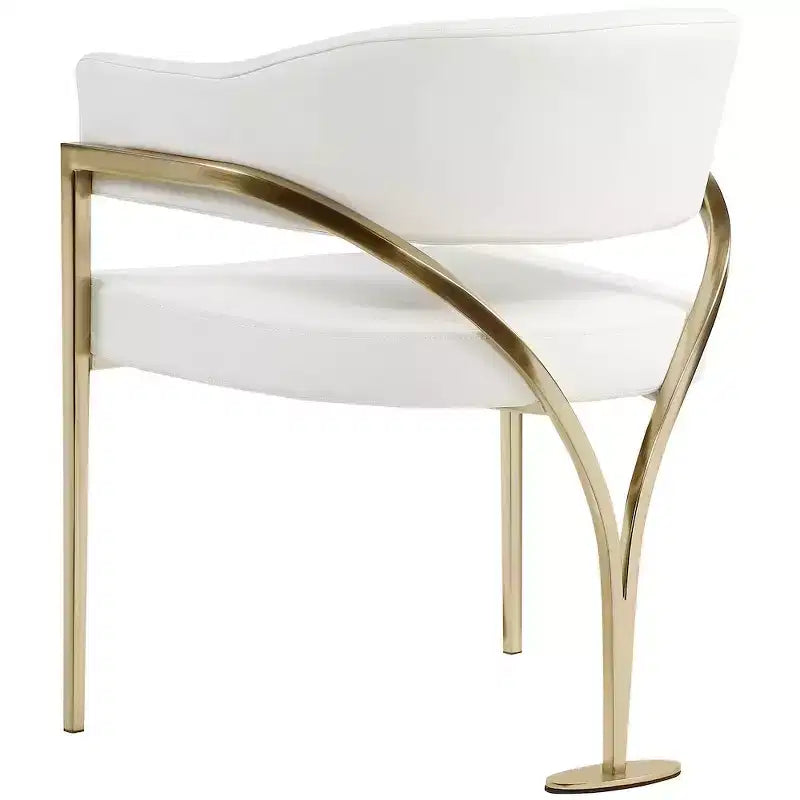 Meridian Furniture, Sedia da pranzo Madelyn in velluto, Set da 2
