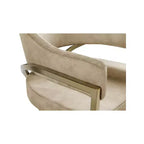 Meridian Furniture, Sedia da pranzo Madelyn in velluto, Set da 2
