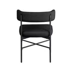 Meridian Furniture,Rivage Durable Linen Textured Fabric Dining Chair, Set of 2