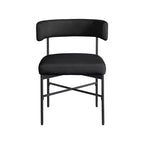 Meridian Furniture,Rivage Durable Linen Textured Fabric Dining Chair, Set of 2
