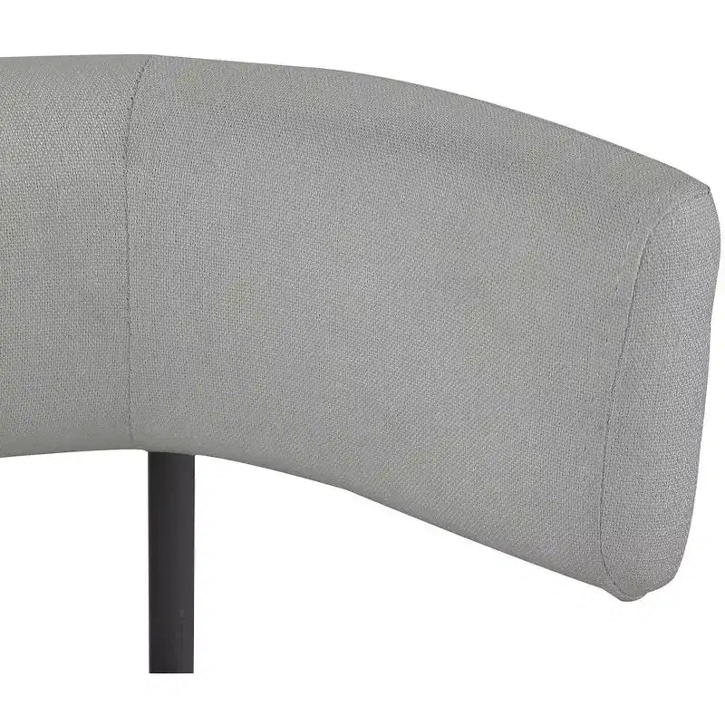 Meridian Furniture,Rivage Durable Linen Textured Fabric Dining Chair, Set of 2