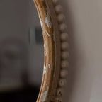 Maxax Wood Flat Wall Mirror