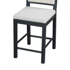 Christopher Knight Home Kinich Boho Rubberwood Rattan Upholstered Counter Stools (Set of 2)