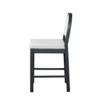 Christopher Knight Home Kinich Boho Rubberwood Rattan Upholstered Counter Stools (Set of 2)