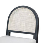 Christopher Knight Home Kinich Boho Rubberwood Rattan Upholstered Counter Stools (Set of 2)