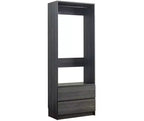 HomeStock Prosper 32 Wood Walk-in Closet with Two Drawers