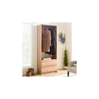 HomeStock Prosper 32 Wood Walk-in Closet with Two Drawers