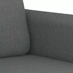 vidaXL Sofa Chair Upholstered Single Sofa Armchair for Living Room Fabric - Dark Gray 23.6