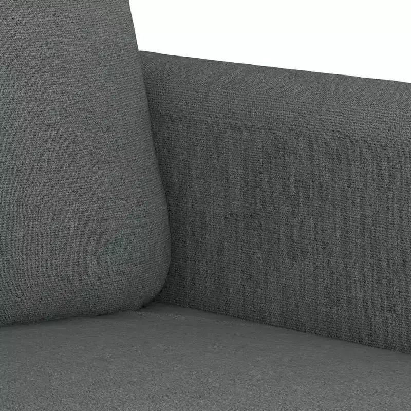vidaXL Sofa Chair Upholstered Single Sofa Armchair for Living Room Fabric - Dark Gray 23.6