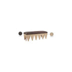 Meridian Furniture,Altair Velour Fur Fabric Bench