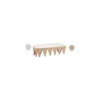 Meridian Furniture,Altair Velour Fur Fabric Bench