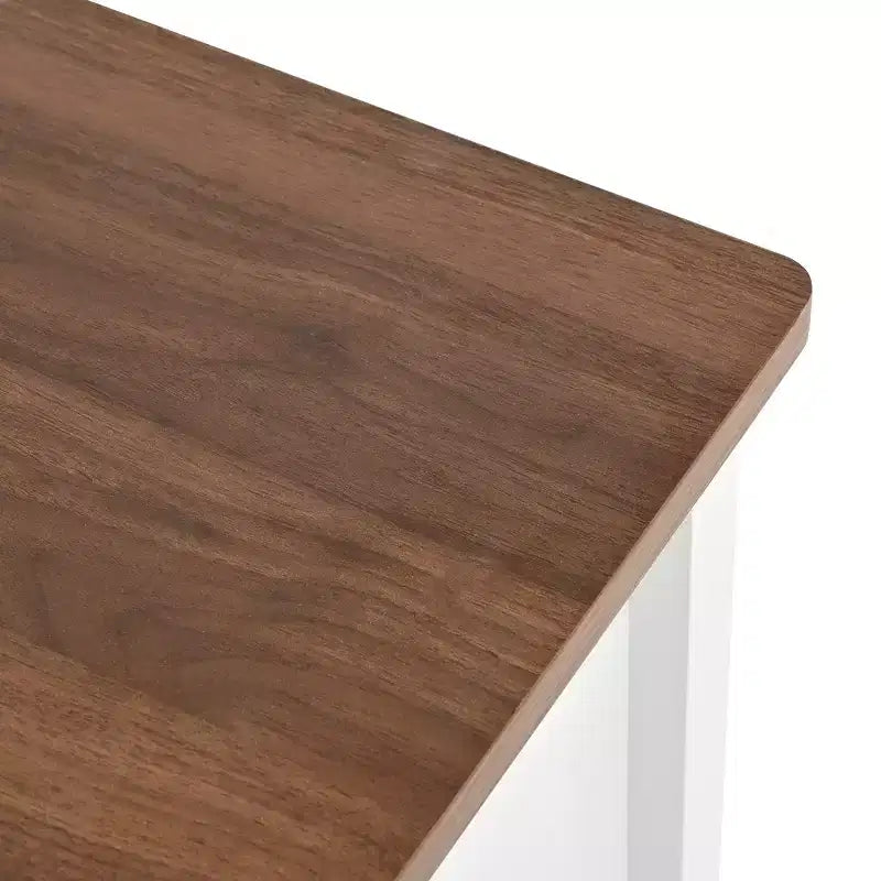 MAYEERTY Storage Cabinet with Deep Space 5 Drawers for Living Room Hallway White