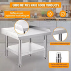 Acekool 48 Supporto Commerciale per Griglia Tavolo in Acciaio Inossidabile Resistente con Ripiani Regolabili per Cucine e Barbecue