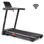 Sunny Health & Fitness Active 400 Smart AutoIncline Treadmill with WiFi, Bluetooth, 15 Incline Levels & ShockAbsorbing Running Deck