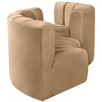 Meridian Furniture, divano modulare in velluto Arc