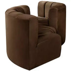 Meridian Furniture, divano modulare in velluto Arc