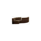 Meridian Furniture, divano modulare in velluto Arc