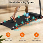 Whisen Home Folding Exercise Machine with Cushioned Platform