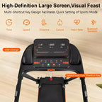 Whisen Home Folding Exercise Machine with Cushioned Platform
