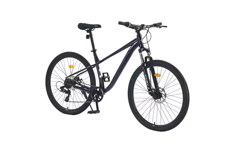 Bicicletta da montagna 27,5 pollici 8 velocità, per uomo, donna, ragazzo e ragazza, sospensione anteriore, telaio in acciaio