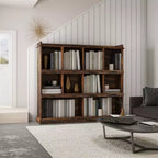 Bookshelf, 3-Tier Open Shelf Bookcase,10 Cube Storage Organizer, Freestanding Bookshelf Cube Shelf for Bedroom, Living Room, Office