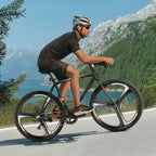 Bici da Corsa VEVOR, Ruote 700C, Bici da Corsa SHIMANO 14 Velocità, Bici da Corsa Urbana con Telaio in Lega di Alluminio, Manubrio da Corsa, Nero