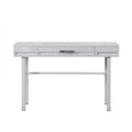 HomeRoots 47 White Iron Vanity Table