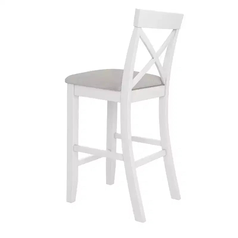 Set da pranzo 48 in legno Whisen Farmhouse con 2 sedie