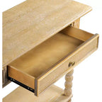 Christopher Knight Home Eleanor Consolle in legno stile rétro con 2 cassetti e ripiano