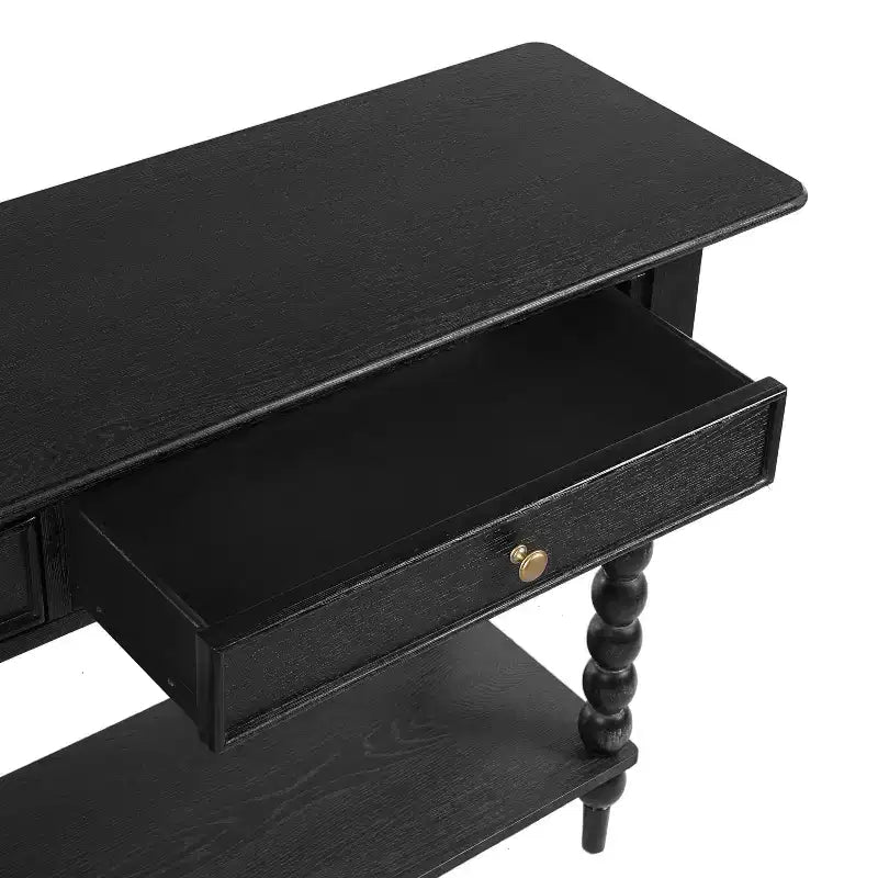 Christopher Knight Home Eleanor Consolle in legno stile rétro con 2 cassetti e ripiano