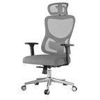Okak Ergonomic Office Chair, Mesh Desk Chair with Headrest, Adjustable Lumbar Support and Armrests, High Back Gaming Chair for Office, Home