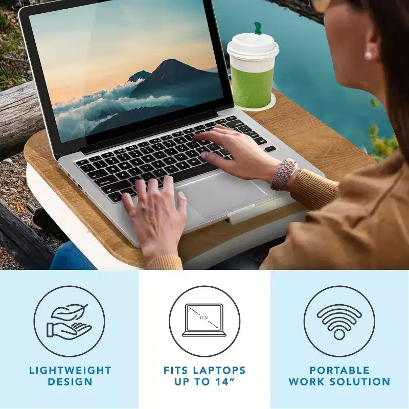 LAPGEAR Cupholder Lap Desk