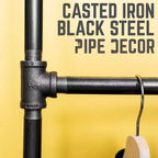 Appendiabiti doppio da terra Pipe Decor