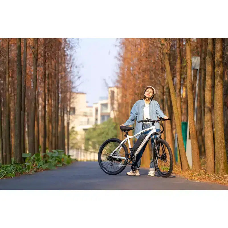 5TH WHEEL DISCOVER Commuter Electric Bike - 700W Peak, 20 mph, up to 43 Mile Range, 330 lbs Capacity, 26 Tires