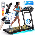 FYC 3.5HP 330 LBS Weight Capacity Folding Treadmill with Incline, Portable Electric Treadmill for Home