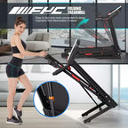 FYC 3.5HP 330 LBS Weight Capacity Folding Treadmill with Incline, Portable Electric Treadmill for Home