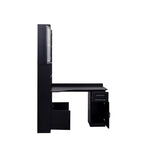 CLIHOME 2-in-1 L-Shaped Corner Computer Desk for Home Office or Study, Study Table with Drawers, Bookshelf & Hutch, Large Working Space